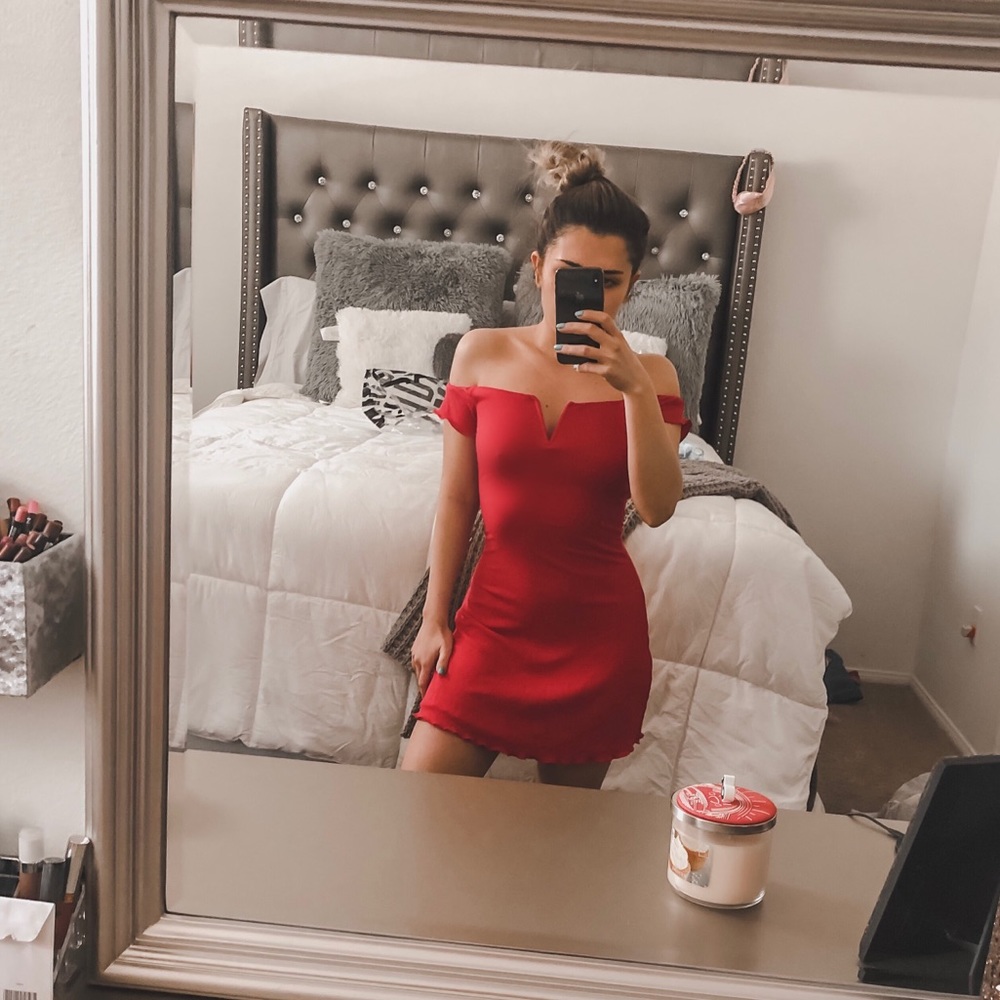 OOTDFash red dress ❤️